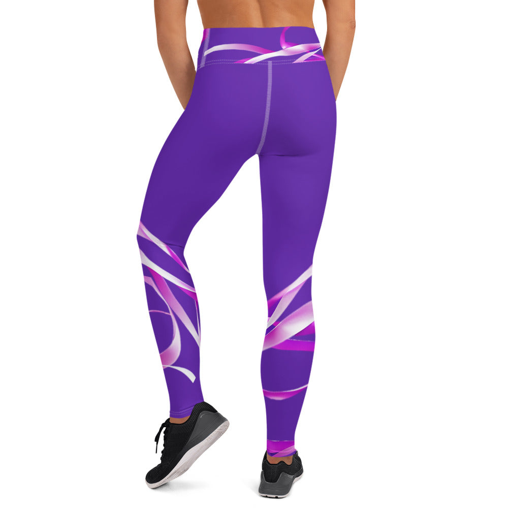 Unique Look Leggings. Gym or Yoga Pants. Abstract Modern Art Streetwear by WickedYo.